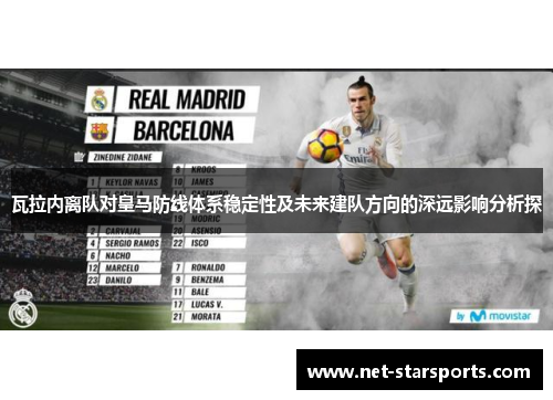瓦拉内离队对皇马防线体系稳定性及未来建队方向的深远影响分析探